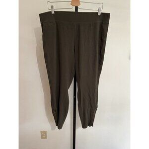EUC J.Jill Women's Stretch Pants XL Olive Green